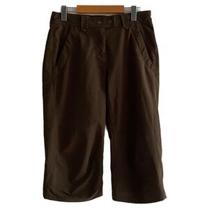 MEC MOUNTAIN Equipment Co Op Women's Brown Hiking Capris US 6